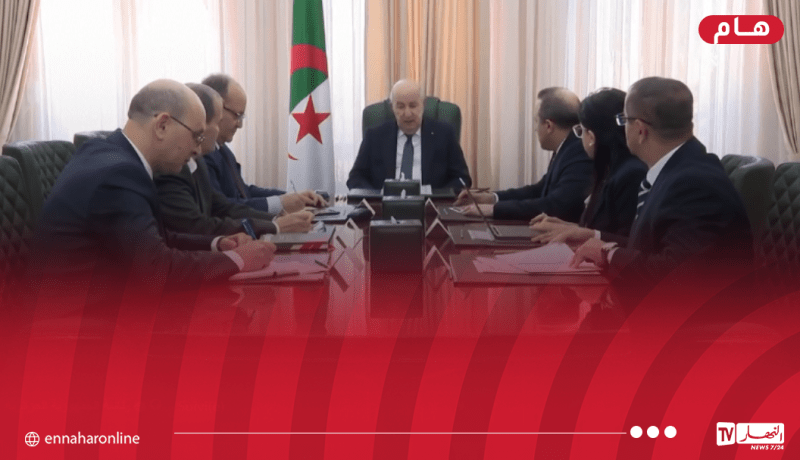 رئيس الجمهورية يستدعي الوزير الأول وعدد من المسؤولين بقطاعي التجارة والمالية