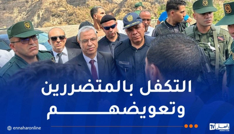 الولاة يواصلون خرجاتهم الميدانية إلى المناطق المتضررة من الحرائق