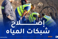  سيال تباشر إصلاح شبكات المياه المتضررة بجيجل