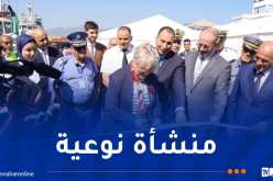 وضع حيز الخدمة محطة معالجة مياه عنابر السفن بميناء عنابة
