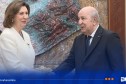 رئيس الجمهورية يستقبل رئيسة مجلس الجمعية الوطنية لجمهورية بيلاروس