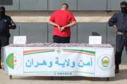 أمن وهران يطيح بمروّج ويحجز 8550 كبسولة “صاروخ”