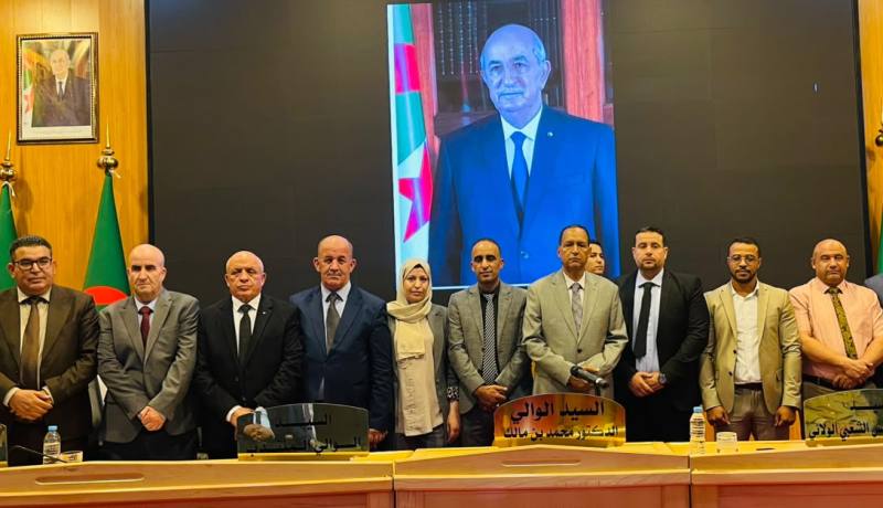 تنصيب الأمينين العامين لولايتي الأغواط وأفلو