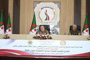 الفريق أول شنقريحة: التكفل الاجتماعي بالمستخدمين هو استثمار استراتيجي في العنصر البشري