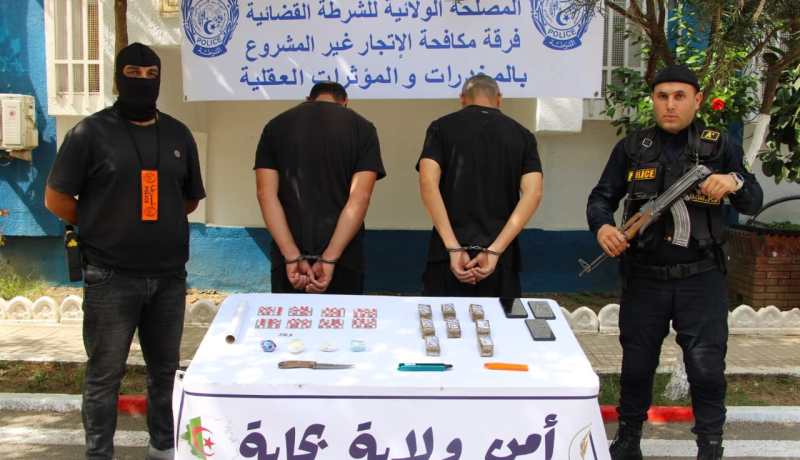 بجاية.. الإطاحة بعصابة “بولجلود” وحجز كميات معتبرة من الكوكايين والكيف