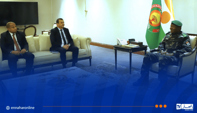 وزير المحروقات يُستقبل من طرف رئيس جمهورية النيجر