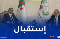 ساعد عروس يستقبل المدير العام لوكالة الأنباء الجزائرية