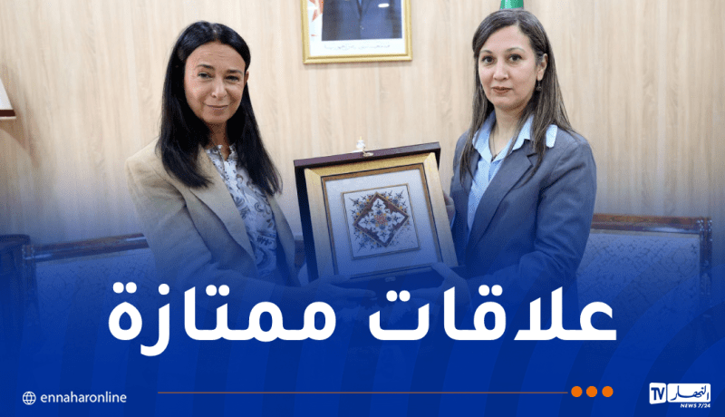 بوفدش تستقبل سفيرة جمهورية إيطاليا لدى الجزائر