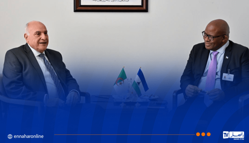 عطاف يبحث رفع مستوى التعاون بين الجزائر ومملكة ليسوتو