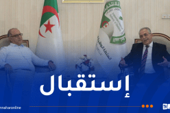 ساعد عروس يستقبل المدير العام للتلفزيون الجزائري