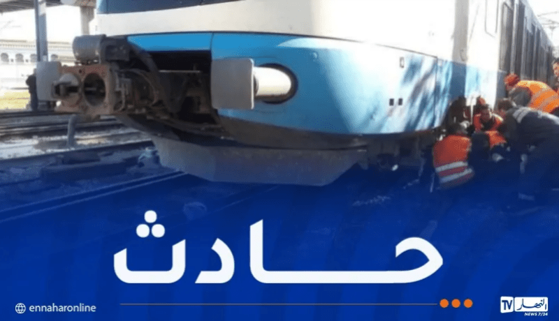 قتيلان في حادث دهس قطار لدراجة نارية ببجاية