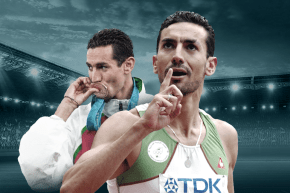 رسالة دعم من اللجنة الأولمبية للبطل سعيد قرني عيسى جبير