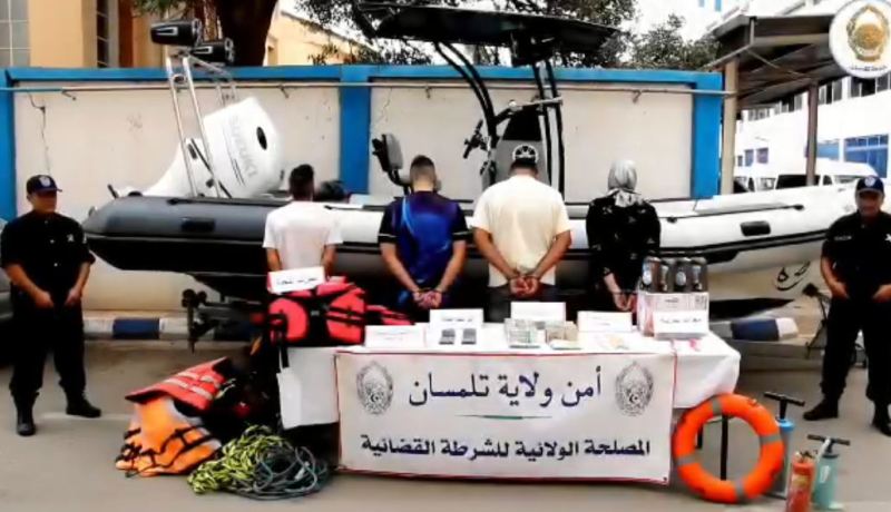 تلمسان.. تفكيك شبكة لتهريب المهاجرين عبر البحر