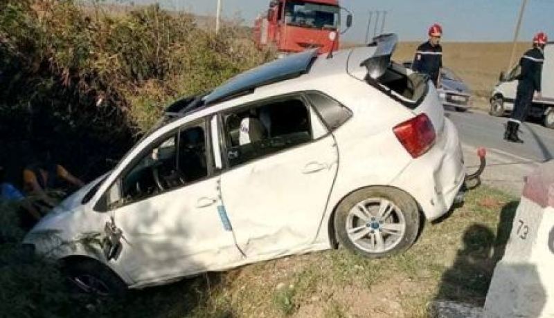 سطيف.. قتيل و3 جرحى في انحراف وانقلاب سيارة