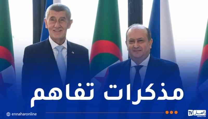 الجزائر والتشيك توقّعان مذكرات تفاهم لتعزيز التعاون الثنائي