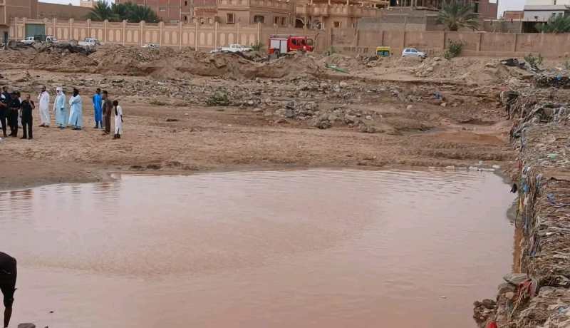 تامنغست.. انتشال جثة طفل من داخل بركة مائية 