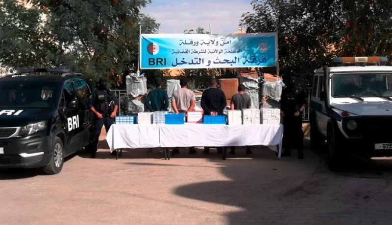 ورڨلة.. الإطاحة بشبكة إجرامية وحجز أزيد من 5 آلاف هاتف نقال