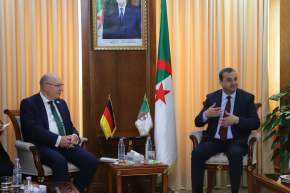عرقاب يدعو الشركات الألمانية للمشاركة في “Algeria Bid Round 2026”