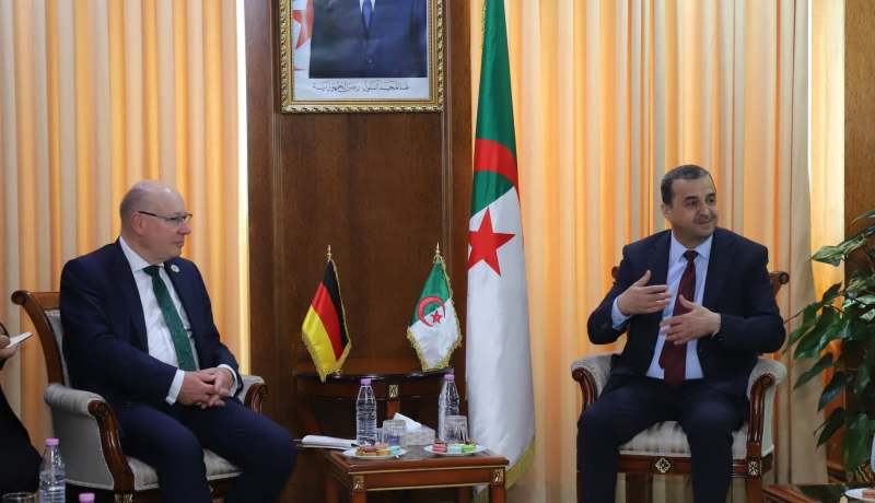 عرقاب يدعو الشركات الألمانية للمشاركة في “Algeria Bid Round 2026”