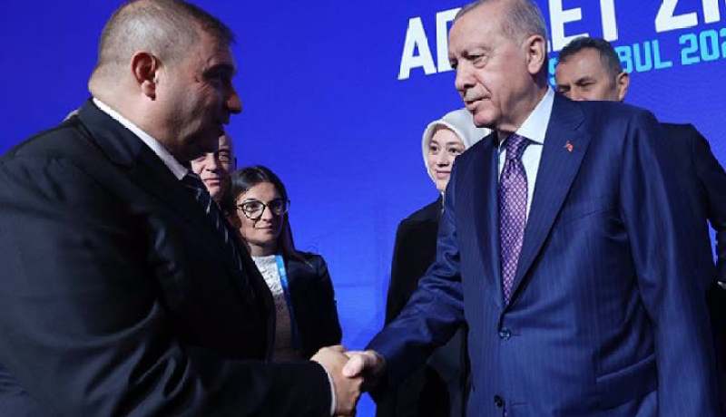 وزير العدل يلتقي بالرئيس التركي أردوغان 