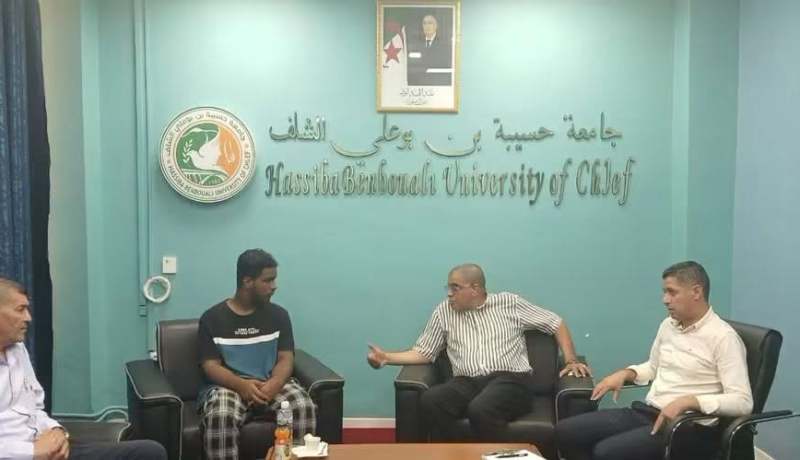 جامعة الشلف تستقبل طالباً موريتانياً ضمن مبادرة “ادرس في الجزائر”