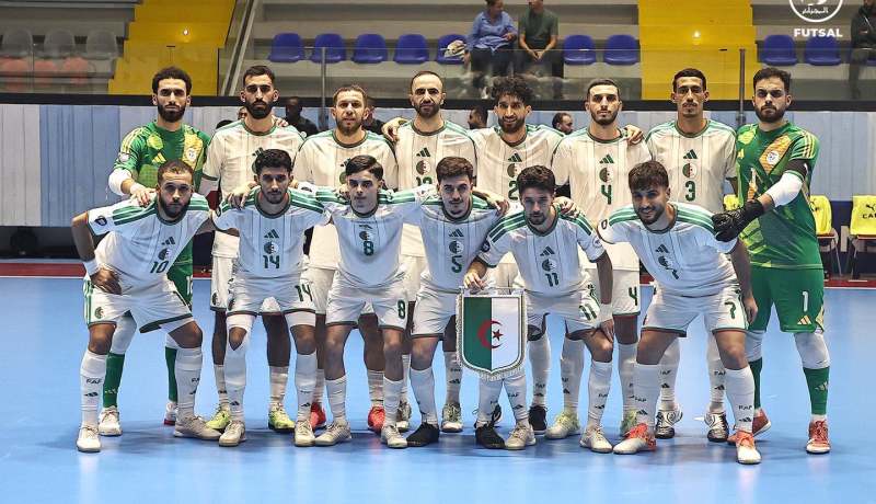 الجزائر تبلغ نصف نهائي كأس إفريقيا لكرة الصالات في أول مشاركة قارية