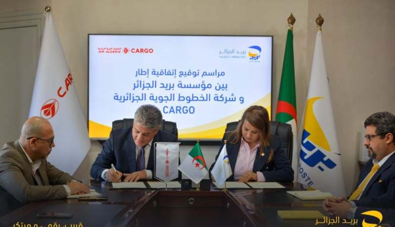 توقيع اتفاقية إطار بين بريد الجزائر والخطوط الجوية الجزائرية CARGO