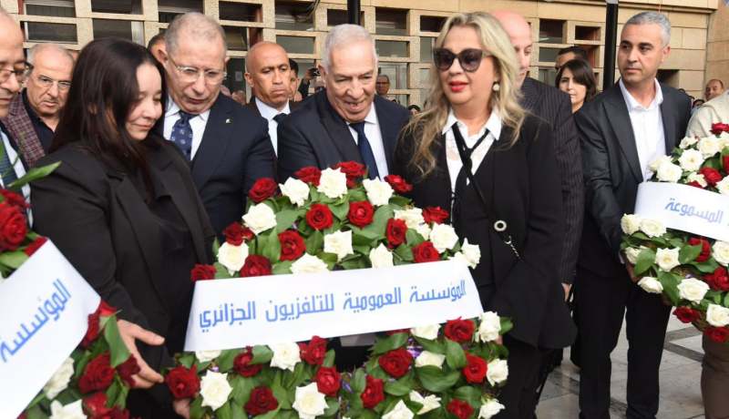 تنظيم وقفة مخلدة للذكرى الـ 64 لبسط السيادة الوطنية على الإذاعة والتلفزيون
