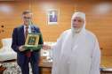 عميد جامع الجزائر يستقبل المبعوث الخاص لفنلندا إلى الساحل وغرب إفريقيا