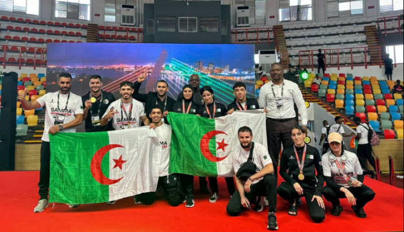 الجزائر تتوج ببطولة إفريقيا للـ “MMA”