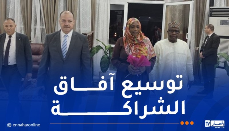 وزير العمل يستقبل نظيرته من جمهورية النيجر