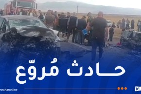 مجزرة مرورية.. 5 قتلى و3 جرحى إثر اصطدام بين سيارتين بباتنة