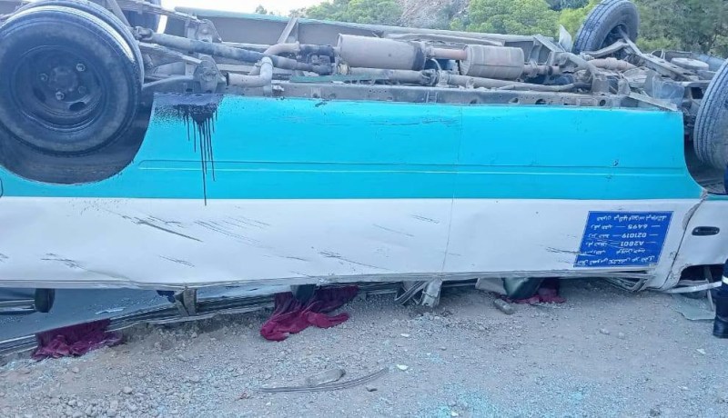 إصابة 15 تلميذا بجروح إثر انحراف حافلة للنقل المدرسي في الشلف