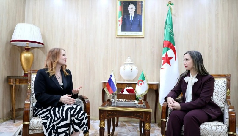 بوفدش تستقبل سفيرة سلوفينيا لدى الجزائر