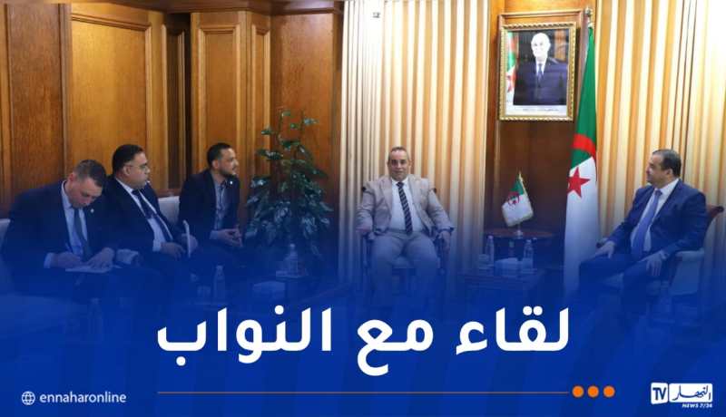 وزير المحروقات يبحث انشغالات ممثلي سوق أهراس وسطيف المتعلقة بمشاريع القطاع