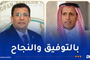 بوطبيق يهنئ العتيبي بمناسبة تزكيته رئيسًا للبرلمان العربي