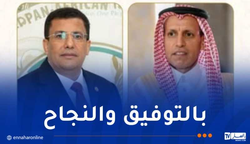 بوطبيق يهنئ العتيبي بمناسبة تزكيته رئيسًا للبرلمان العربي