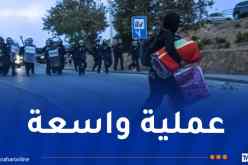 إسبانيا تعبّئ 350 شرطيًا لإخلاء آخر تجمعات المهاجرين المغربيين بمدينة سبتة