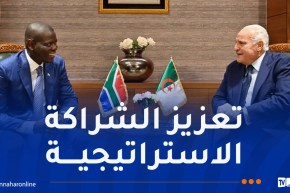 عطاف ولامولا يبحثان تعزيز الشراكة الاستراتيجية بين الجزائر وجنوب إفريقيا