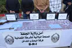 الجلفة.. توقيف 4 أشخاص وحجز أكثر من 2100 وقرص مهلوس
