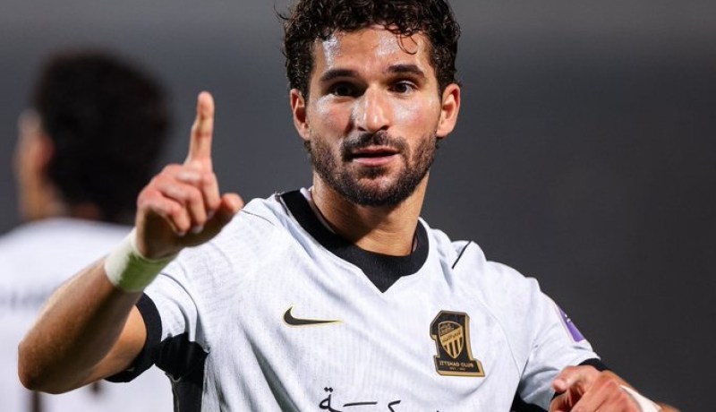 عوار هداف مع الاتحاد في مواجهة أبها