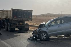 الجلفة.. إصابة 3 أشخاص في اصطدام شاحنة بسيارة