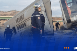 حصيلة نهائية.. 23 جريحا في انقلاب حافلة لنقل المسافرين بمعسكر 