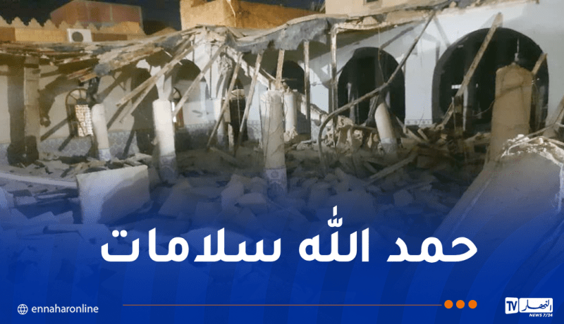 ورڨلة.. انهيار جزء من مسجد في بني ثور