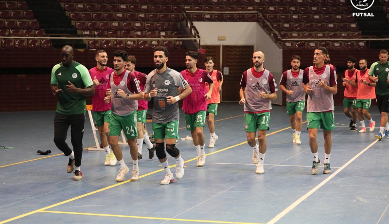المنتخب الوطني لـ”الفوتصال” يباشر تربصه بالعاصمة
