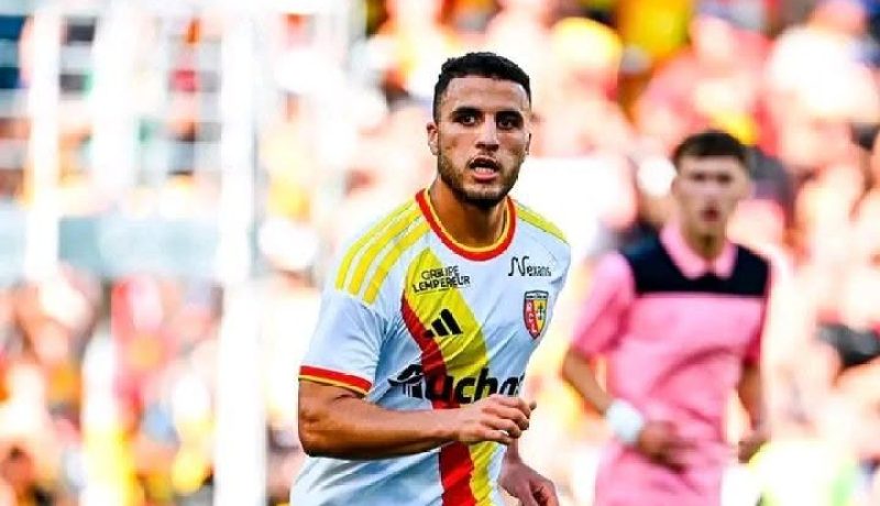 تيطراوي احتياطيا مع لانس في دوري الأبطال