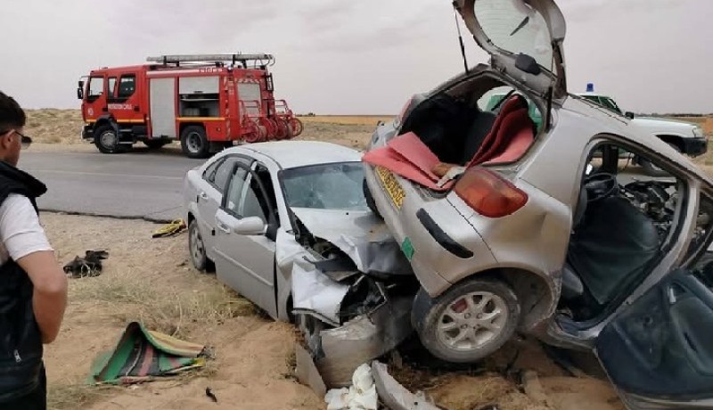 تيبازة.. 6 جرحى في اصطدام بين سيارتين بحمر العين