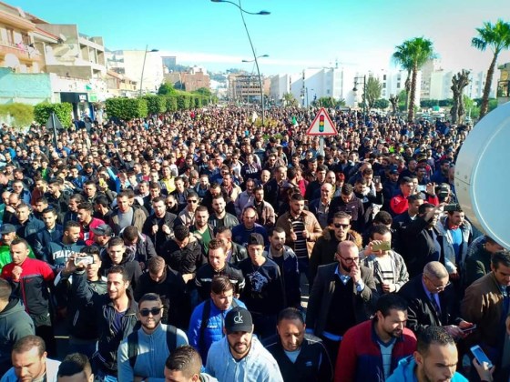 Béjaïa : Forte mobilisation pour imposer une solution politique