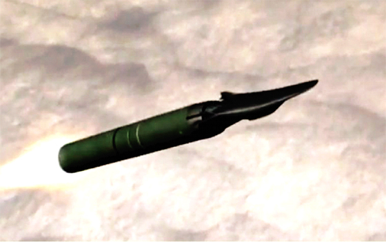 La Chine teste un missile hypersonique