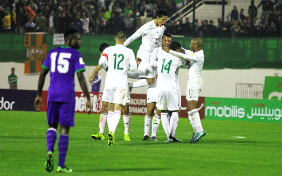 Algérie-Tanzanie (7-0) :  Les Verts force 7